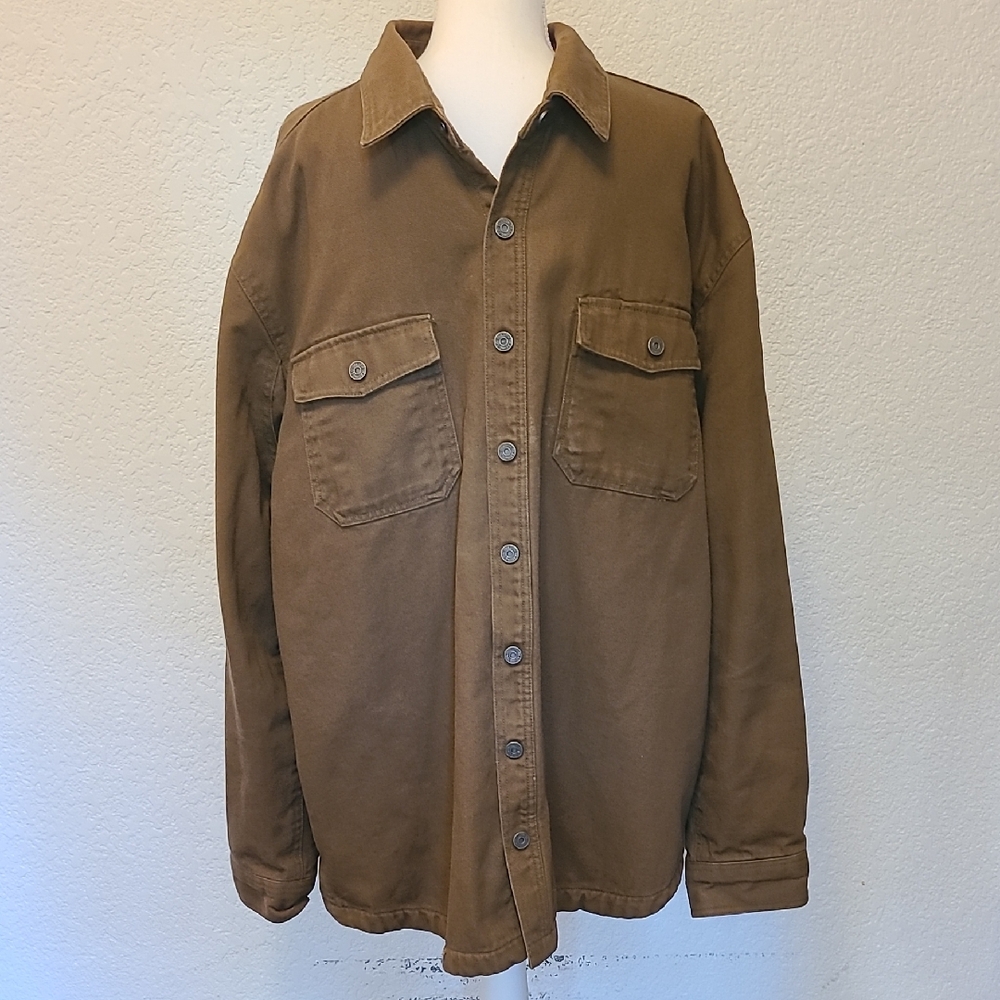 Duluth Trading Co. heavyweight shirt jacket, Size XLT